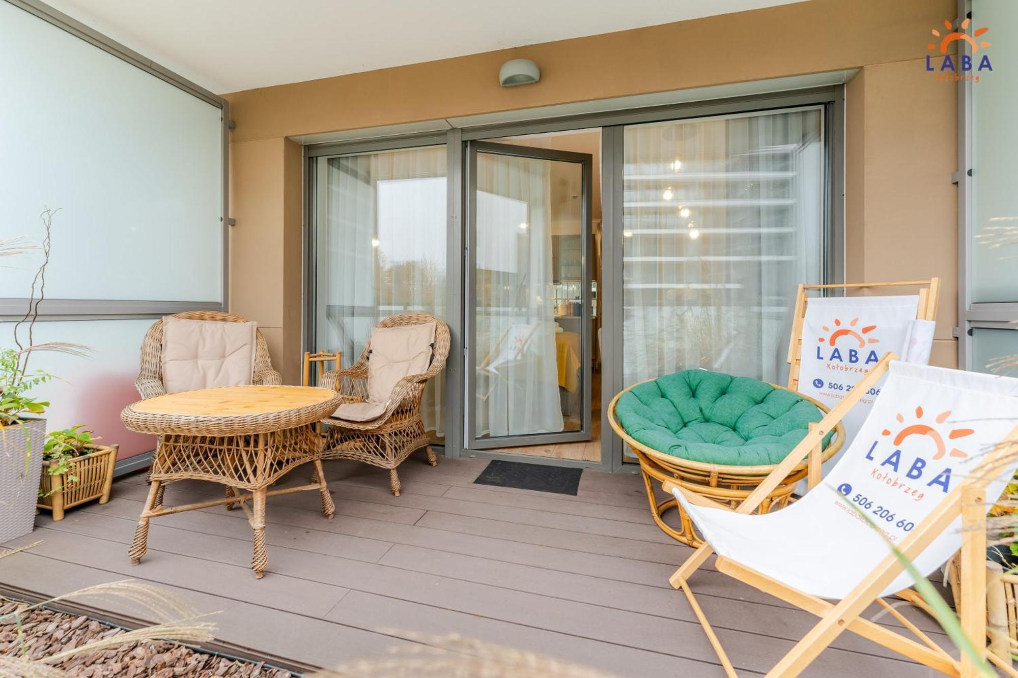 Laba Kolobrzeg Apartamenty Kasprowicza 20Ab Buitenkant foto